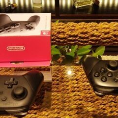 ジャンク Switchプロコン2台＋修理道具    割引可の画像