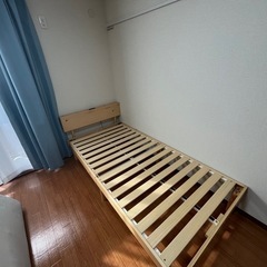 シングルベッド フレーム ニトリの画像