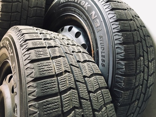 North  Trek スタッドレス　195/65R15 スチールホイール4本セット