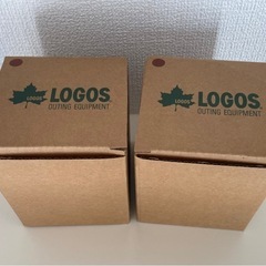 新品未使用　LOGOS ガラスタンブラー2個セットの画像