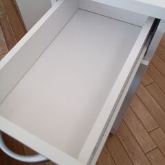 ★ジモティ割あり★  キッチンカウンター ホワイト H89×D45×W30 クリーニング済み TK4041の画像