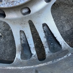 トヨタアリオン純正アルミホイール　195/65r15　スタッドレス付きの画像