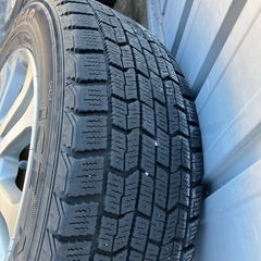 トヨタアリオン純正アルミホイール　195/65r15　スタッドレス付きの画像