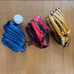 野球グローブ　右利き、左利き、子供用　大人用