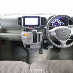 【自社ローン対象】マツダ　スクラムワゴン　◆軽自動車　◆4WD　◆衝突被害軽減ブレーキ　◆両側スライドドア　◆ナビ　◆フルセグ　◆Bluetooth　◆バックカメラ　◆ETCの画像