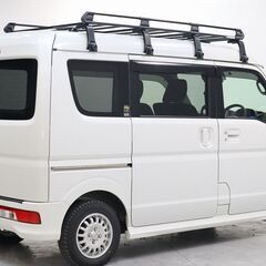 【自社ローン対象】マツダ　スクラムワゴン　◆軽自動車　◆4WD　◆衝突被害軽減ブレーキ　◆両側スライドドア　◆ナビ　◆フルセグ　◆Bluetooth　◆バックカメラ　◆ETCの画像