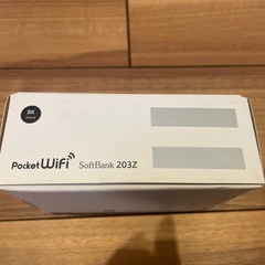 softbank z203 ポケットWi-Fi