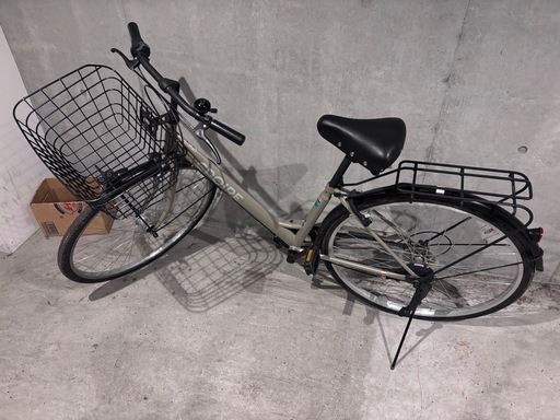 【取引中】パンクしにくいシティ自転車　クルワール  27インチ　外装6段