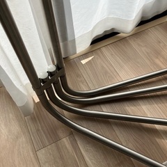 ステンレス布団干し 折りたたみの画像