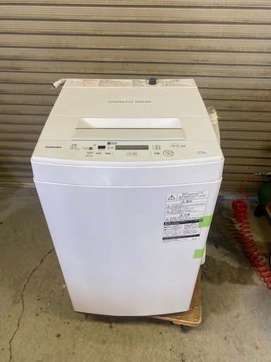 商談中　☆ 洗濯機　TOSHIBA 東芝　AW-45M7 4.5kg 2020年製　動作確認済み