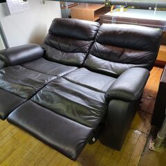 電動ソファー　2人用　ブラウン　ジャングルジャングル良品館　動作確認済みの画像