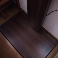 テレビスタンド　首振りなし　木目調　テレビ台の画像