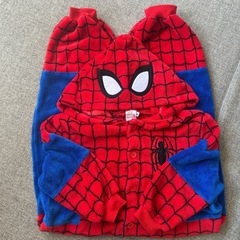 スパイダーマン着ぐるみパジャマ　size130