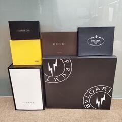 ブランド品用空き箱6個セット ブルガリ グッチ フェンディ プラ...