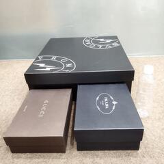ブランド品用空き箱6個セット ブルガリ グッチ フェンディ プラダ  アルマーニ  の画像