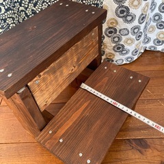 ステップ　階段式飾り台　ガーデニング　アウトドアの画像