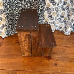 ステップ　階段式飾り台　ガーデニング　アウトドアの画像