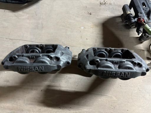 s15シルビア　純正　4potキャリパー　ローター　オーバーホール済み