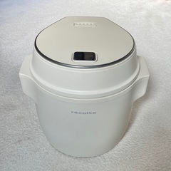 recolte  炊飯器　2.5合炊き　レコルトコンパクトライスクッカーの画像