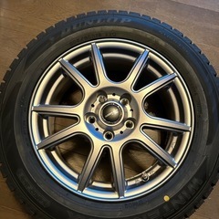 新品未使用　スタッドレス&ホイール　4本セットの画像