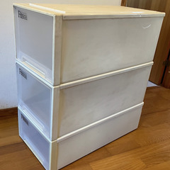 【差し上げます】Fits 引き出し　押し入れ用サイズ3つの画像