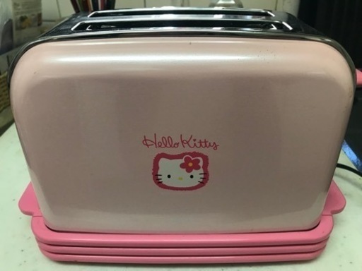 【20%OFF 早い者勝ち】サンリオ　ハローキティ　自動トースター