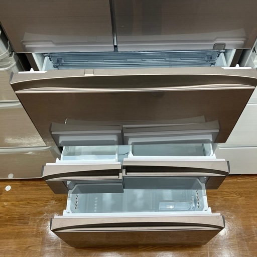 6ドア冷蔵庫　TOSHIBA GR-T550FZ 2021年製　121,000円