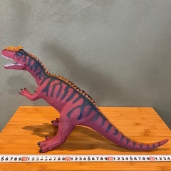 恐竜　ソフビ　フィギュア　巨大　特大　ダイナソー　ティラノサウルス　アロサウルス　ビニールの画像
