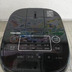 ☆ジモティー割引有☆東芝 3合炊き ジャー炊飯器 RC-5MFM 2021年製 中古品