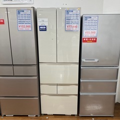 6ドア冷蔵庫　TOSHIBA GR-R460FZ 2019年製　77,000円