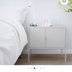 美品 IKEA スチールキャビネット×2の画像