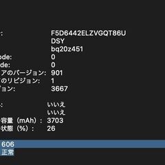 MacBook Pro（13インチ,2016,Thunderbolt 3ポートx 2）256GB/8GB〈MLUQ2J/A〉⑤の画像
