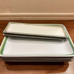 陶器　お皿、長皿
