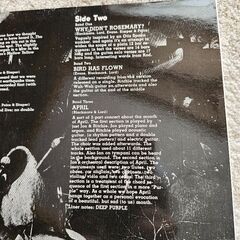 ディープ・パープルUS盤LPレコードの画像