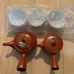 急須茶器セット(茶碗3個付)