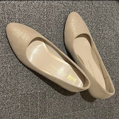 ラウンドトゥヒールパンプス/12313 ゴールド オリエンタルトラフィックの画像