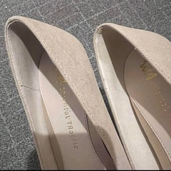ラウンドトゥヒールパンプス/12313 ゴールド オリエンタルトラフィックの画像