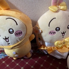 ちいかわ　うさぎ　モモンガ　ハチワレ　ぬいぐるみ