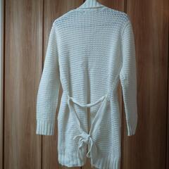 ロングニットカーディガンの画像