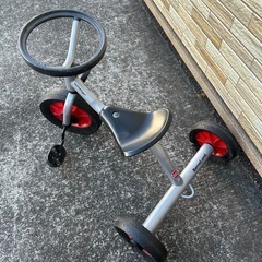 中古 ボーネルンド 三輪車 丸ハンドル 整備調整済みの画像