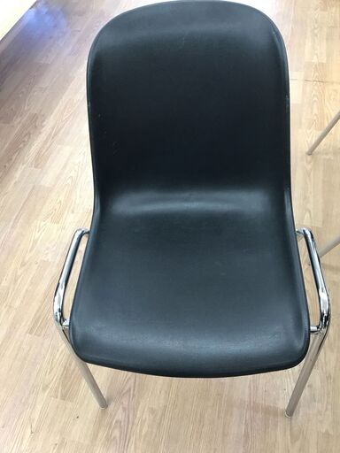 ★ジモティ割あり★ MOD　ELENA イタリア製 スタッキングチェア ブラック H×W×D クリーニング済み KJ7773