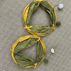 猫トンネル折りたたみ未使用品
の画像