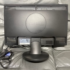 PCモニター　２４インチ　HDMI入力は、ないです　サムスン　２４４３BW PLUS
の画像