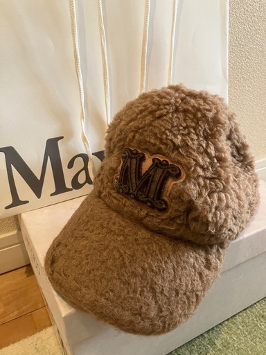 マックスマーラ   テディ キャップ