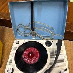 三菱 ポータブル電蓄  レコードプレイヤー　