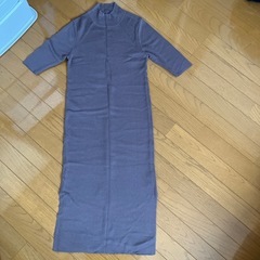 新品　ニットロングワンピース3点セットの画像