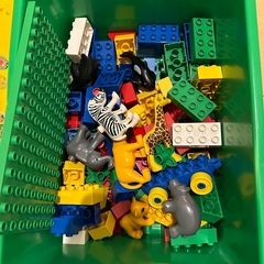 LEGO　レゴ　デュプロ　楽しいどうぶつえん　旧バージョン　7618（ジャンク)の画像