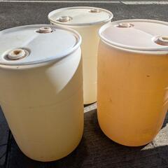 プラスチックドラム缶200㍑　1本