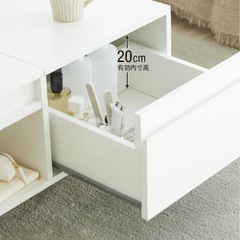 幅80テーブルドレッサーの画像