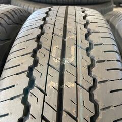 F0252）中古タイヤ4本セット！195/80R15 ダンロップ グラントレックAT20 2024年製造！納車外し！ジムニーシエラなどに！の画像